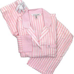 Victoria's Secret Pink Stripe Pajama Set - Size M